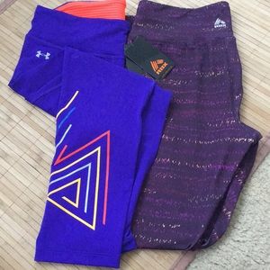 Adidas NWOT/ RBX NWT leggings and Capri M